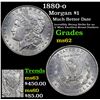 Image 1 : 1880-o Morgan Dollar $1 Grades Select Unc