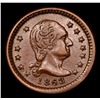 Image 2 : 1863 Washington Civil War Token 1c Grades Select Unc BN