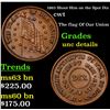 Image 1 : 1863 Shoot Him on the Spot Dix Civil War Token 1c Grades Unc Details