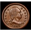 Image 2 : 1863 Washington Civil War Token 1c Grades Choice AU