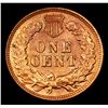 Image 3 : 1905 Major Mint Error Indian Cent 1c Grades Choice+ Unc RB