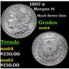 Image 1 : 1897-s Morgan Dollar $1 Grades Choice Unc