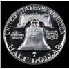 Image 3 : Proof 1956 Type 2 Franklin Half Dollar 50c Grades Proof Details