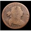 Image 2 : 1807/6 Large 7 Draped Bust Large Cent 1c Grades vg+