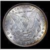 Image 3 : 1890-p Rainbow Toned Morgan Dollar $1 Grades Select+ Unc
