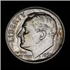 Image 4 : Proof 1950 Roosevelt Dime 10c Grades GEM Proof Cameo