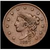 Image 2 : 1837 Coronet Head Large Cent 1c Grades xf+