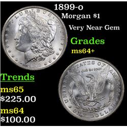 1899-o Morgan Dollar $1 Grades Choice+ Unc