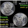 Image 1 : 1886-p Morgan Dollar $1 Grades Select Unc+ PL