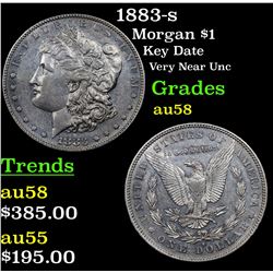 1883-s Morgan Dollar $1 Grades Choice AU/BU Slider