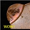 Image 4 : 1968-d Incredible Mint error Lincoln Cent 1c Grades Choice+ Unc BN