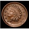 Image 2 : 1863 Indian Mint error Civil War Token 1c Grades Choice AU