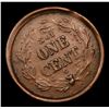 Image 3 : 1863 Indian Mint error Civil War Token 1c Grades Choice AU