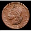 Image 2 : 1863 Liberty Cap Civil War Token 1c Grades vf++