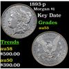 Image 1 : 1893-p Morgan Dollar $1 Grades Select AU