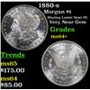 Image 1 : 1880-s Morgan Dollar $1 Grades Choice+ Unc