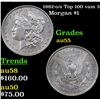 Image 1 : 1882-o/s Top 100 vam 3 Morgan Dollar $1 Grades Choice AU