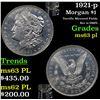 Image 1 : 1921-p Morgan Dollar $1 Grades Select Unc PL