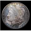 Image 2 : 1880-s Rainbow Toned Morgan Dollar $1 Grades Choice+ Unc