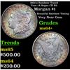 Image 1 : 1901-o Rainbow Toned Vam 1A Super CD R5 Morgan Dollar $1 Grades Choice+ Unc