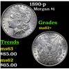 Image 1 : 1890-p Morgan Dollar $1 Grades Select Unc