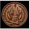 Image 3 : 1863 Indian Civil War Token 1c Grades Select+ Unc BN