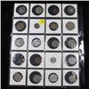 Image 2 : Page of 20 Mixed Foreign coins