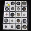 Image 2 : Page of 20 Mixed Foreign coins