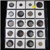 Image 2 : Page of 20 Mixed Foreign coins