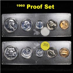 1960 United States Proof Set in Whitman Plastic Holder