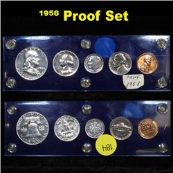 1958 United States Proof Set in Capital Plastic Holder