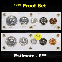 1955 United States Proof Set in Whitman Plastic Holder