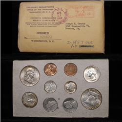 Original 1958 Double Mint Set and includes 20 coins