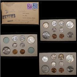 ***Auction Highlight*** Original 1949 Double Mint Set and includes 28 coins, (fc)