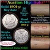 Image 1 : ***Auction Highlight*** Full solid Key date 1901-p Morgan silver dollar roll, 20 coins (fc)