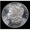 Image 2 : ***Auction Highlight*** 1881-s Morgan Dollar $1 Graded Choice Unc+ DMPL By USCG (fc)