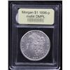Image 4 : ***Auction Highlight*** 1896-p Morgan Dollar $1 Graded Choice Unc DMPL By USCG (fc)
