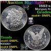 Image 1 : ***Auction Highlight*** 1882-s Morgan Dollar $1 Graded Choice Unc+ DMPL By USCG (fc)