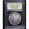 Image 4 : ***Auction Highlight*** 1882-s Morgan Dollar $1 Graded Choice Unc+ DMPL By USCG (fc)