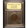Image 4 : ***Auction Highlight*** 1804 C-12 Draped Bust Half Cent 1/2c Graded xf+ By USCG (fc)