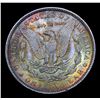 Image 3 : ***Auction Highlight*** 1888-p Rainbow Toned Morgan Dollar $1 Graded GEM+ Unc By USCG (fc)