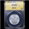 Image 2 : ANACS 1936 Delaware Old Commem Half Dollar 50c Graded ms64 By ANACS