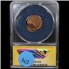 Image 3 : ANACS 1970-d Mint Error Lincoln Cent 1c Graded ms62 rb By ANACS
