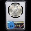 Image 3 : NGC 1922-p Peace Dollar $1 Graded ms63 By NGC