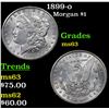 Image 1 : 1899-o Morgan Dollar $1 Grades Select Unc