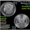 Image 1 : 1880/1880-s vam 94 R5 Morgan Dollar $1 Grades Select Unc+ PL
