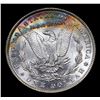 Image 3 : 1886-p Rainbow Toned Morgan Dollar $1 Grades Choice+ Unc