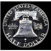 Image 3 : Proof 1956 Type 2 Franklin Half Dollar 50c Grades GEM+ Proof Cameo
