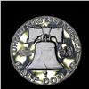 Image 7 : Proof 1956 Type 2 Franklin Half Dollar 50c Grades GEM+ Proof Cameo
