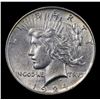 Image 2 : 1924-p Rainbow Toned Peace Dollar $1 Grades Select Unc